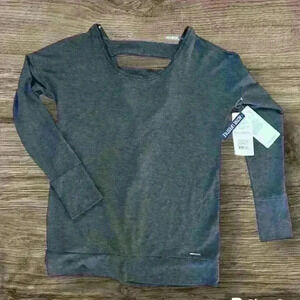 NWT Mondetta Lightweight Athletic Back Open Zip Tunic Size Small